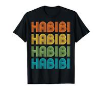 Habibi Palabra árabe para Seres Queridos Miel Hombres Mujeres Niños Camiseta