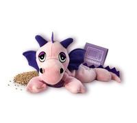 Habibi Plush Classic 1870 - Peluche de dragón de la suerte con relleno de granos de mijo, para calentar en microondas o horno