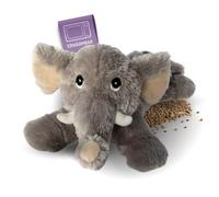 Habibi Plush Classic - 1872 Elefante gris - Peluche térmico con relleno de granos de mijo para calentar en microondas o horno