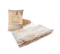 Habibi Plush cojín térmico crema con aroma de bolas desmontables