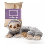 Habibi Plush Premium - 1744 - Calentador de cuello, bufanda, almohada de perezoso para niños y adultos, relleno de grano extraíble, juguete de relleno de calor, cojín de calor para calentar en el