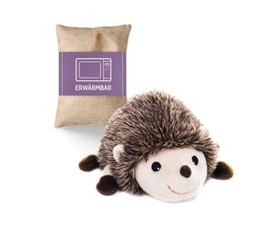 Habibi Plush Premium 1829 Erizo con cojín extraíble - Tejido calefactor y almohadilla térmica para calentar en microondas y horno