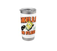 Habilidades de Bob Esponja en Fleek Vaso térmico de acero inoxidable de doble pared