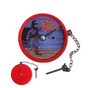 Habilidades De Espada - Trucos De Magia De 6x6cm Espada Con Efecto De Tiempo De Manos | 30G PP Habilidades De Espada Mágica Juguetes Compass | Propierto De Ilusiones | Artículo De Guardia Para Fanátic