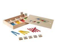 Habilidades motoras de madera Montessori