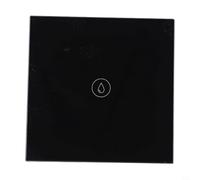 Habilitado 40A para interruptor inteligente Temporizador para calentador de agua caldera con capacidad de control remoto y monitoreo de dispositivos fuera de línea (negro)