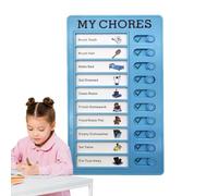 Habit Tracker Board - Reusable Chore Checklist Planner