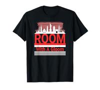 Habitación con Pesimismo Humor Satírico Urbano Camiseta