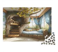 Habitación de Adolescente Rompecabezas Ensoñador Image Rompecabezas Juego De Habilidad para Toda La Familia 1000pcs (75x50cm)