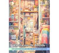 Habitación De Bolsillo Libro de Colorear: Página Para Colorear De Pocket Room, Un Viaje A Través De Acogedores Espacios En Miniatura