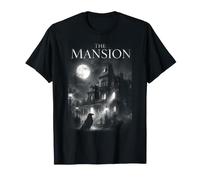 Habitación de una mansión embrujada para tontos mortales, Retro, para Hombre de Halloween Camiseta