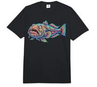 Habitante del Fondo del Acuario de Aguas Profundas Stargazer Fish Comfort Colors Adult Heavyweight T-Shirt