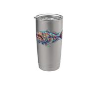 Habitante del fondo del acuario de aguas profundas Stargazer Fish Vaso térmico de acero inoxidable de doble pared