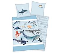 Habitantes Del Mar Juego De Sábanas 80 X 80 Cm + 135 X 200 Cm