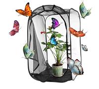 Hábitat Butterfly Stick Insecto Recinto de Insectos 15.8x15.8x23.6 Pulgadas CAGA DE MARTINO CAGA Transparente Caja DE Insectos CABA CABA con CABA con CAPILA Y MANEJO