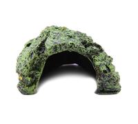 Hábitat de ocultación de Reptiles Caja de Reptiles Refugio terrario escondite Cuevas para Tortuga Acuario terrario Adorno decoración(Pequeño)