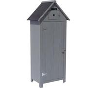 Habitat et jardin Armario para Jardin " Cabanon" - 77 x 54.5 x 179 cm - Antracita