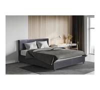 Habitat et jardin Cama en PVC "Carla" - 140 x 190 cm - Negro