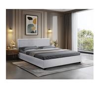 Habitat et jardin Cama en PVC "Carla" - 160 x 200 cm - Blanco