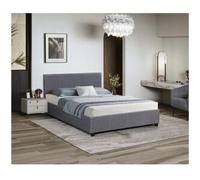 Habitat et jardin Cama en PVC "Carla" - 160 x 200 cm - Gris