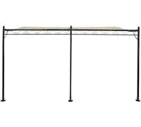 Habitat et Jardin Cenador de Metal - 3 x 4 m - Beige
