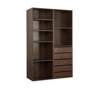 Habitat et Jardin - Kit de vestidor de ópera modular, 2 elementos, color marrón