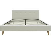 Habitat et Jardin Nemo Cama de Tela bouclette 140x190 - Crema