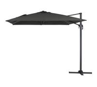 Habitat et jardin Parasol Lateral de jardín en aluminio - Sun 4- Rectangular- 3 x 4 m - Negro
