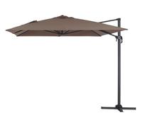 Habitat et Jardin Parasol Lateral de jardín en Aluminio - Sun 4- Rectangular- 3 x 4 m - Topo