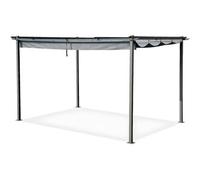 Habitat et jardin Pérgola con techo retráctil - 3 x 4 m - Antracita