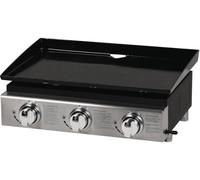 Habitat et Jardin Plancha Presto 3-3 quemadores - 9.7kW - Gris