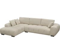 Habitat et Jardin Sofá esquinero de Tela Monceau - 3 plazas - Beige