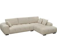 Habitat et Jardin Sofá esquinero de Tela Monceau - 3 plazas - Beige