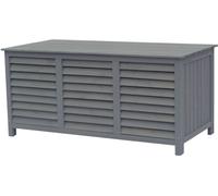 Habitat & Jardin Arcón de jardín gris 130 x 64 x 60 cm