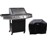 Habitat & Jardin Barbacoa de gas negro