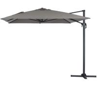 Habitat & Jardin Parasol aluminio gris 300 x 400 x 300 cm