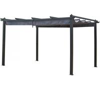 Habitat & Jardin Pérgolas aluminio antracita 395 x 295 x 231 cm