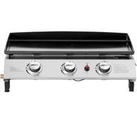 Plancha de gas 3 fuegos Jolly - 7,5 Kw - Gris