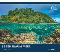 Hábitat mar 2024 - Calendario de imágenes - Calendario de póster - 60 x 50: Ocean Life