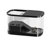 Hábitat para Tortugas - Terrario para Reptiles Caja de Cría,Acuario Terrario para Mascotas Antifugas para Serpientes Lagartos Ranas Geckos Tortugas Cangrejos