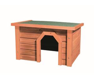 Habitat pour petits animaux - TRIXIE - Natura - Pin verni - Extérieur - Lapin - Adulte - Rongeur