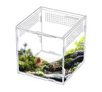 Hábitat Pour Reptiles En Acrylique Transparente - Enclos Clair Pour Caméléon Et Petits Animaux | Terrarium De Reproduction Et Observation Pours Reptiles | Habitat Sécurisé Pours Élevage Soins