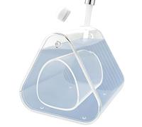 Hábitat Refrescante para hámster - Refugio transparente instantáneamente fresco impermeable y seguro, decoración de hábitat para animales pequeños | Destino Casa, Oficina, Apartamento, Balcón