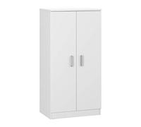 Habitdesign 007813O - Zapatero Armario Basic, Mueble Auxiliar Acabado en Color Blanco, Medidas: 108 x 55 x 36 cm de Fondo