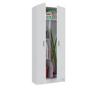 Habitdesign -Armario multiusos 2 puertas 3 zonas