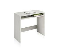 Habitdesign Escritorio, Mesa de Ordenador, Mesa Juvenil, Acabado en Color Blanco Alpes, Medidas: 79 cm (Ancho) x 43 cm (Fondo) x 79 cm (Alto)