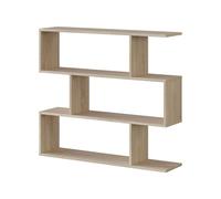 Habitdesign Estantería Librería Baja, Modelo Athena, Acabado Roble Canadian, Medidas: 97 cm (Alto) x 110 cm (Ancho) x 24 cm (Fondo)