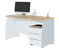 Habitdesign Stil Buc Mesa de Escritorio 3 Cajones