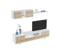 Habitdesign Mueble Salón Belus Estilo Nórdico 200x41 cm