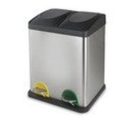 Habitex Cubo Pedal ECOLOGICO Doble Cromado